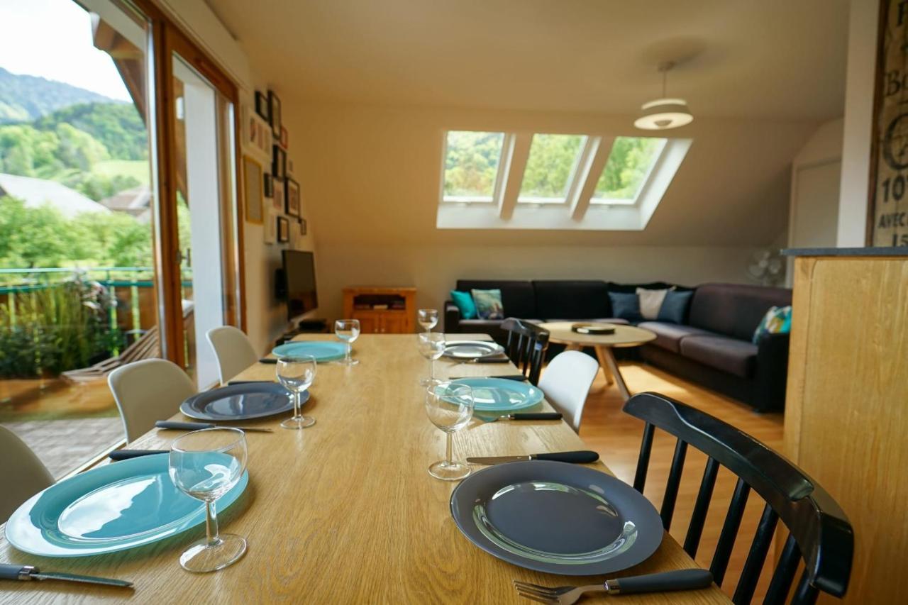 Les Aravis - Appartement pour 6 personnes à 5min du Lac Giez Esterno foto